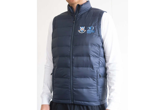 Lightweight Puffer Vest | 20 Years of Undergraduate Women logo | Men's
