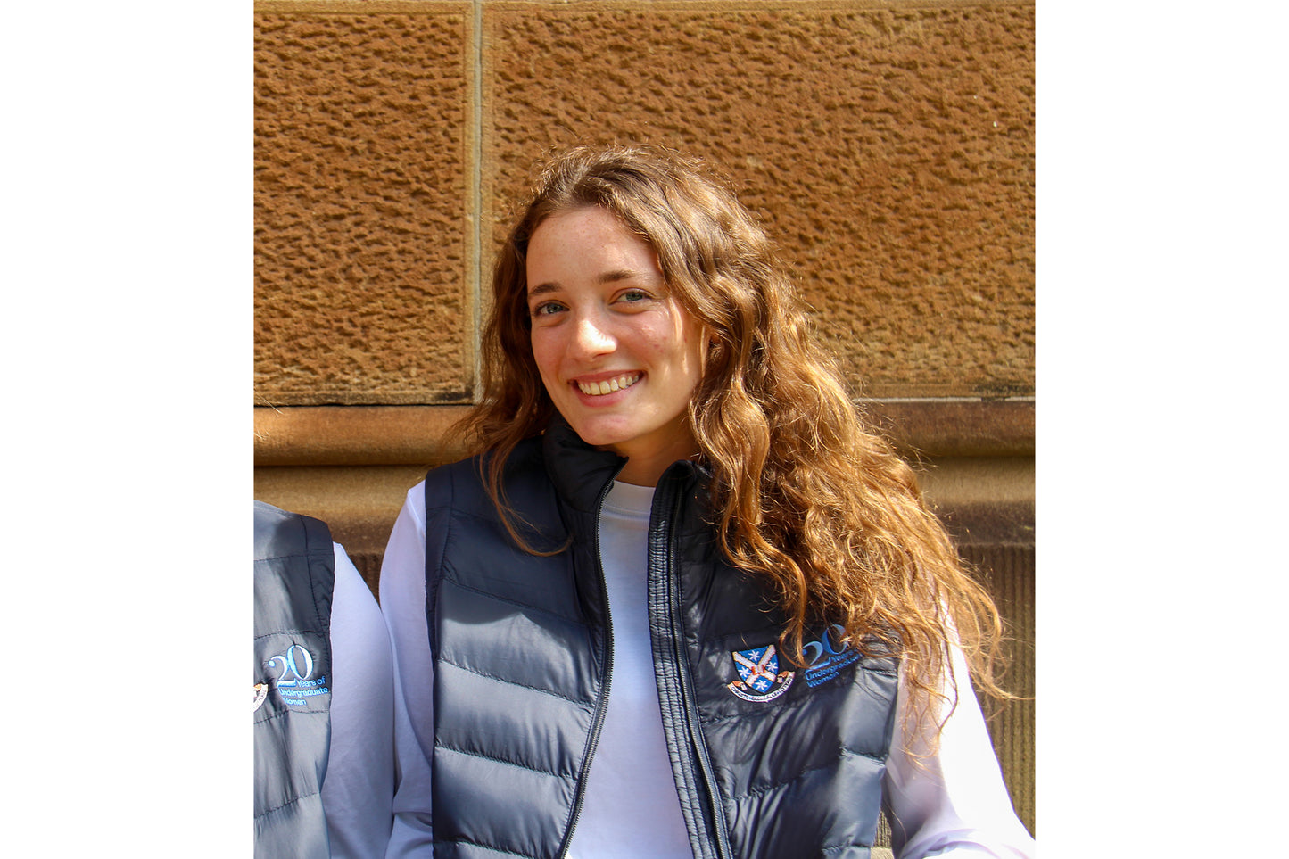 Lightweight Puffer Vest | 20 Years of Undergraduate Women logo | Women's